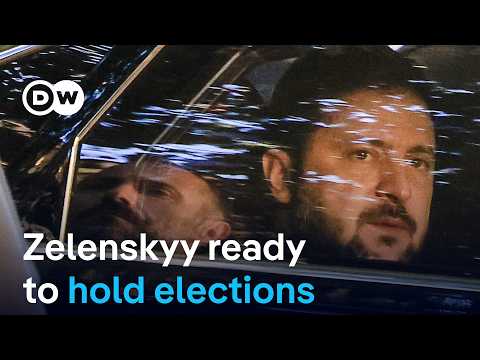 ukraine’s-president-zelenskyy-ready-to-hold-elections-if-security-can-be-ensured-|-dw-news