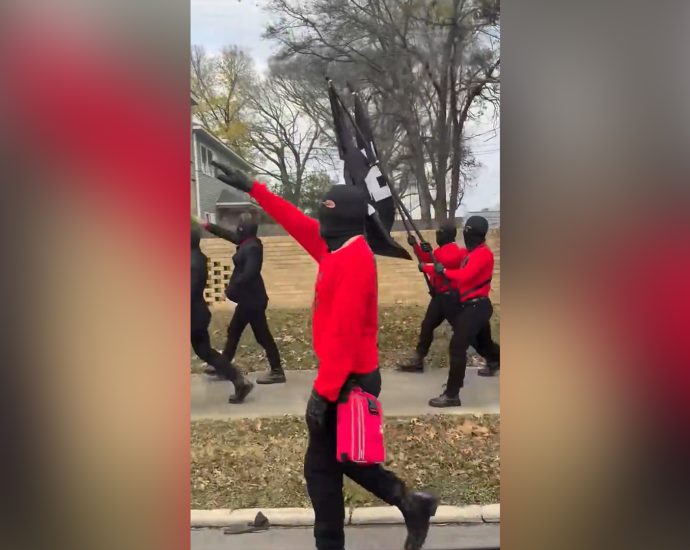 masked-neo-nazis-march-through-arkansas-community