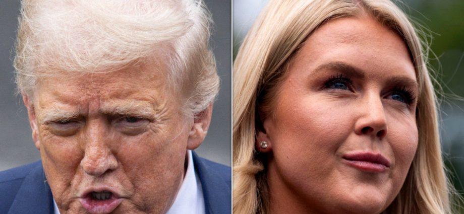 traitor-47’s-‘creepy’-praise-of-karoline-leavitt-has-critics-squirming-online