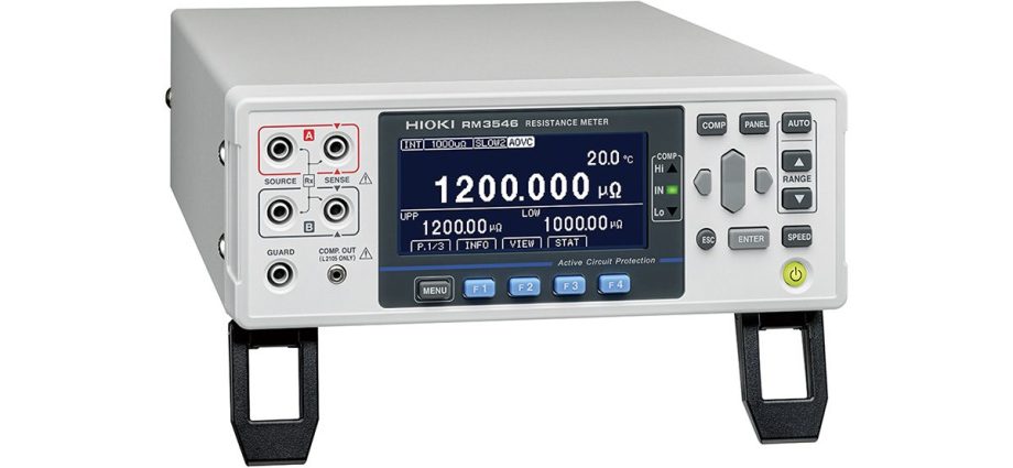 hioki-launches-rm3546-meter-for-busbar-welding-quality-control