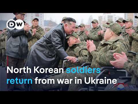 kim-jong-un-welcomed-back-soldiers-fighting-for-russia-in-ukraine-in-a-special-ceremony-|-dw-news