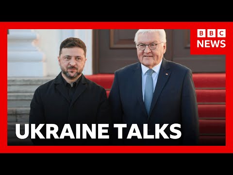 president-zelensky-attends-ukraine-peace-talks-in-berlin-|-bbc-news
