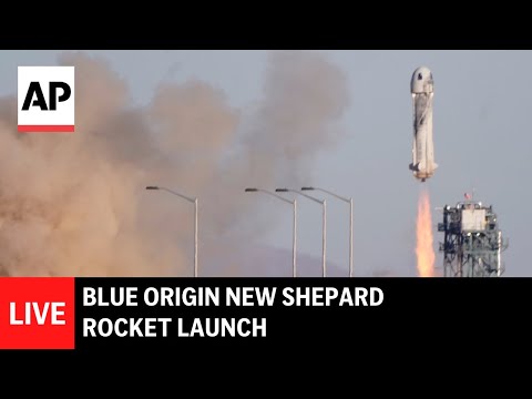 live:-blue-origin-new-shepard-rocket-launches,-carrying-the-first-wheelchair-user-to-space