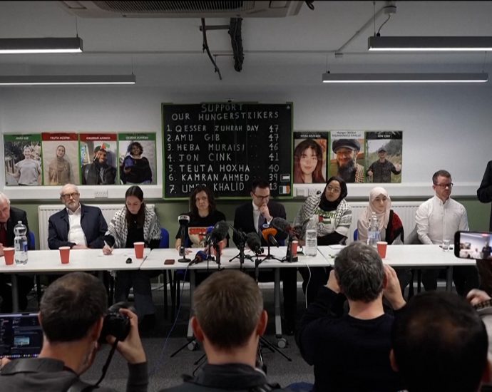 pro-palestinian-hunger-strikers-face-death-in-jail,-doctors-say