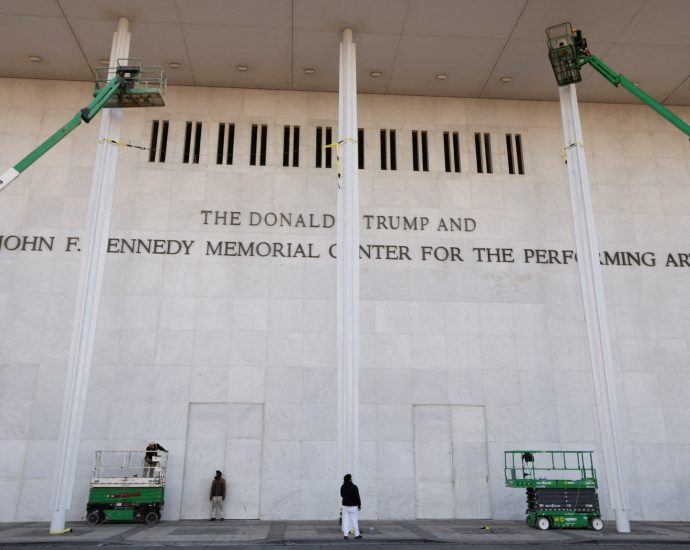the-traitor’s-name-added-to-kennedy-center-exterior,-one-day-after-vote-to-rename