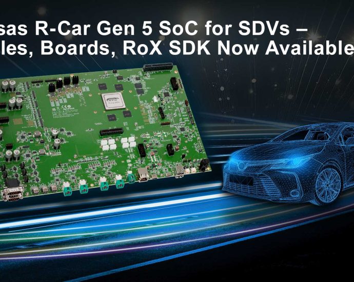 renesas-launches-r-car-gen-5-soc-platform-for-multi-domain-software-defined-vehicle-computing