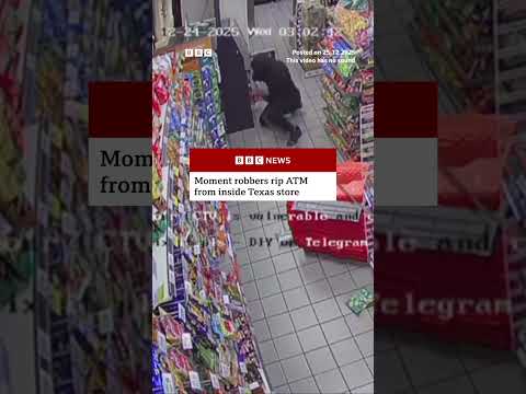 moment-robbers-rip-atm-from-inside-texas-store.-#dallas-#texas-#crime-#bbcnews
