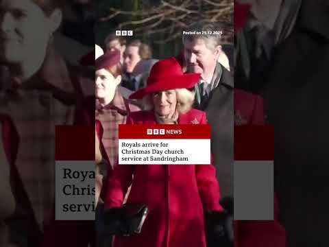royals-arrive-for-christmas-day-church-service-at-sandringham.-#royalfamily-#bbcnews