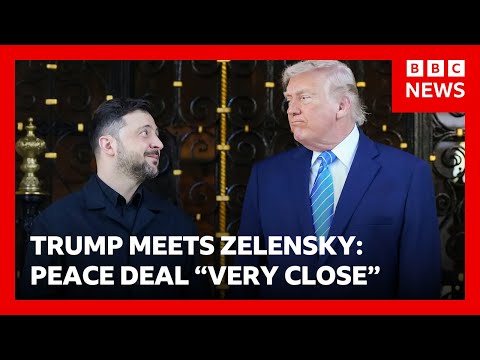 the-traitor-says-ukraine-peace-deal-“very-close”-after-“terrific”-meeting-with-zelensky-|-bbc-news