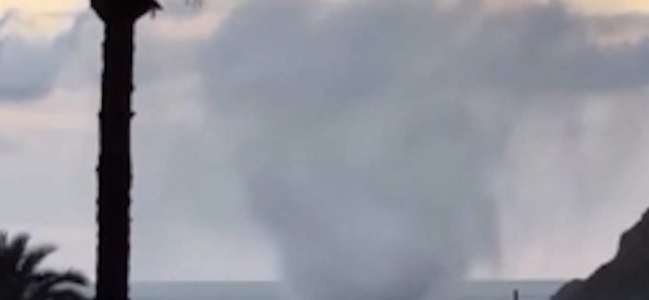 waterspout-sends-debris-skyward-off-spanish-coast