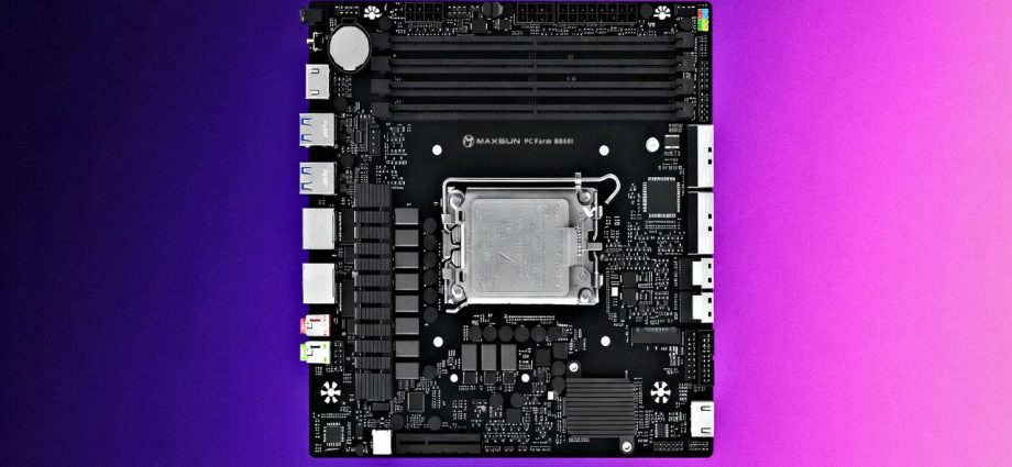 This Mini-ITX motherboard with four DDR5 slots could end up as rival to Nvidia’s Petaflop AI mini PC