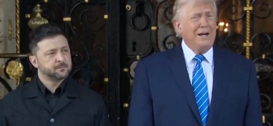 the-traitor-snaps-at-reporter-over-‘dumb-question’-while-greeting-zelenskyy-at-mar-a-lago