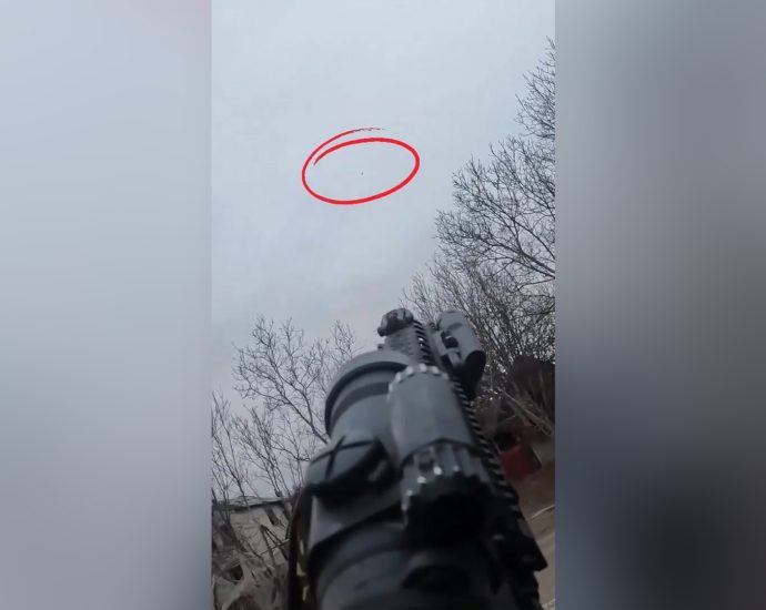 ukrainian-soldiers-target-russian-drones-with-rifles