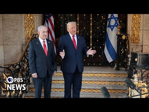 watch:-the-traitor-speaks-as-netanyahu-arrives-at-mar-a-lago