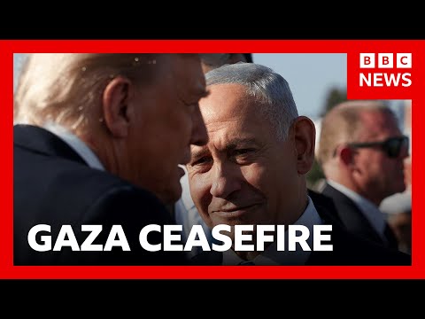 the-traitor-hopes-to-reach-phase-two-of-gaza-ceasefire-‘very-quickly’-|-bbc-news