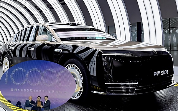 Huawei’s 10,000th Maextro S800 Ultra-luxury Sedan Delivered To Jet Li