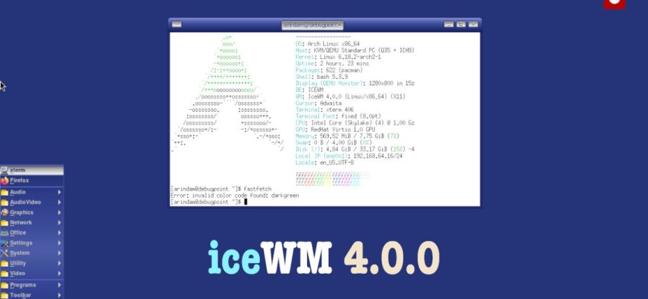 icewm-40.0-released:-a-lightweight-boost-for-linux-desktops