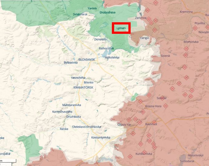 russian-troops-attempt-lyman-infiltration-but-face-drone-disrupted-logistics,-says-ukrainian-military-(map)