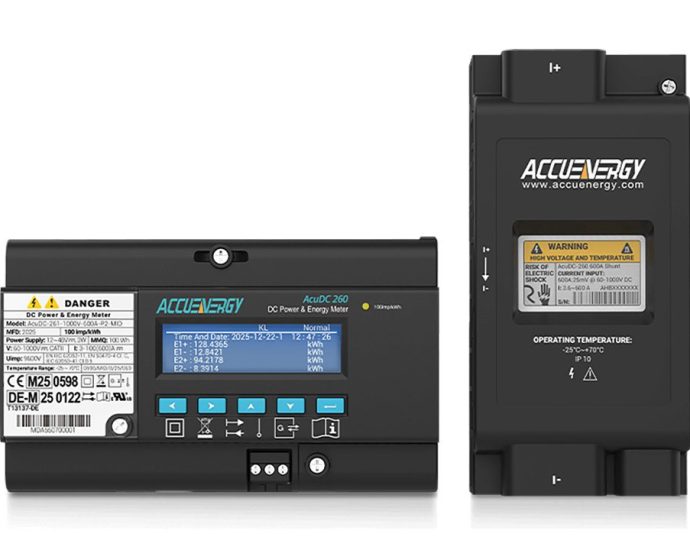 accuenergy-debuts-acudc-260-series,-revenue-grade-dc-power-meters-for-ev-charging