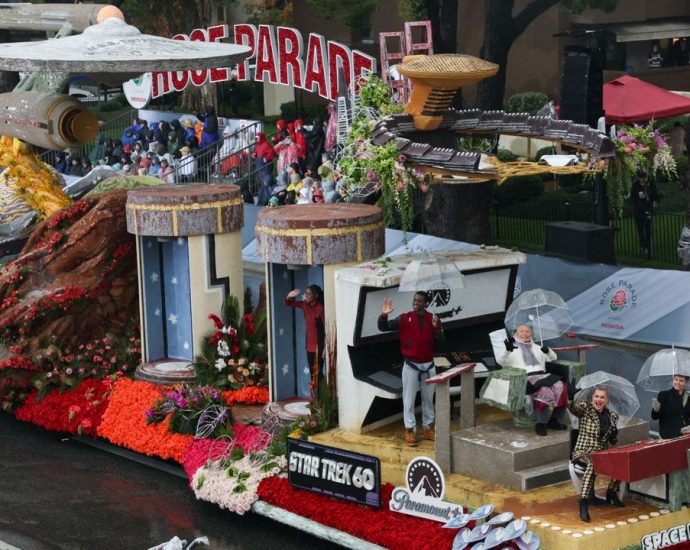‘Star Trek’ warps into 2026 with epic ‘Space For Everybody’ Rose Parade float