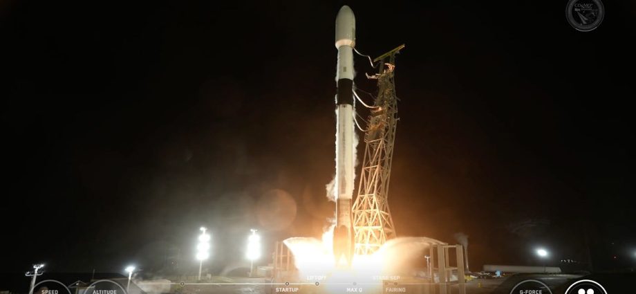 SpaceX launches Italian Earth-observing satellite to orbit on the 1st mission of 2026