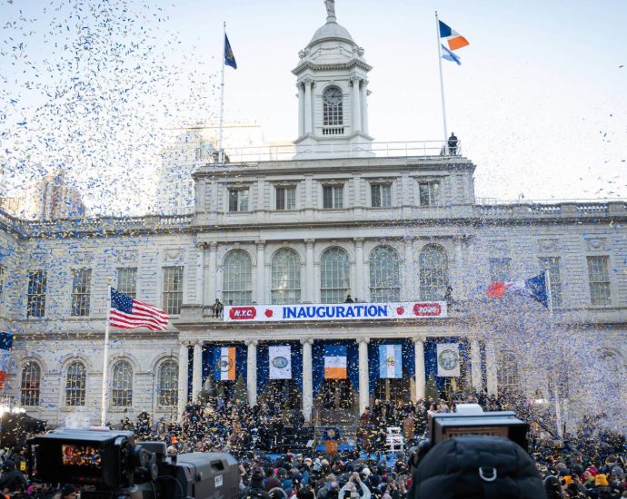 AOC, NYC Public Advocate Jumaane Williams & Poet Cornelius Eady: Voices from the Mamdani Inauguration