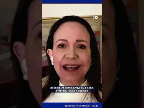 venezuelan-opposition-leader-machado-vows-to-return-home-‘as-soon-as-possible’-|-dw-news