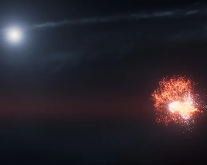 A planet just vanished. NASA’s Hubble reveals a violent cosmic secret