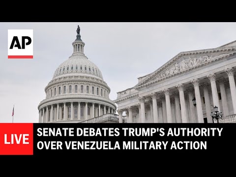 live:-senate-floor-debates-limiting-the-traitor’s-authority-on-venezuela-military-action