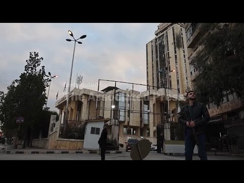 explosive-drone-hits-aleppo-governorate-building,-as-some-residents-moved-to-safer-areas