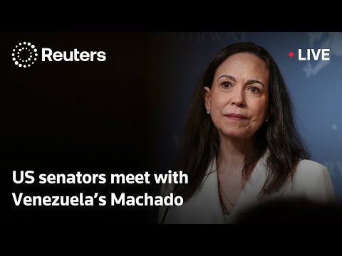 live:-senators-durbin,-shaheen-meet-with-venezuela’s-machado