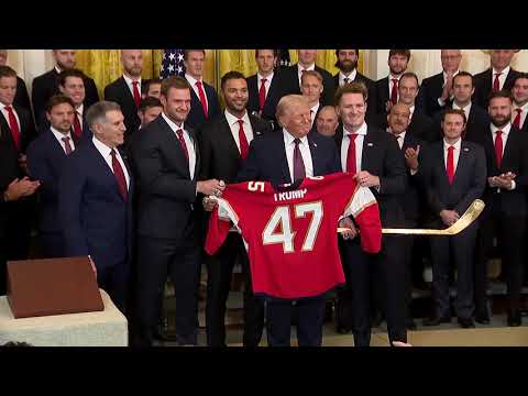 stanley-cup-champions-florida-panthers-visit-the-white-house-|-reuters