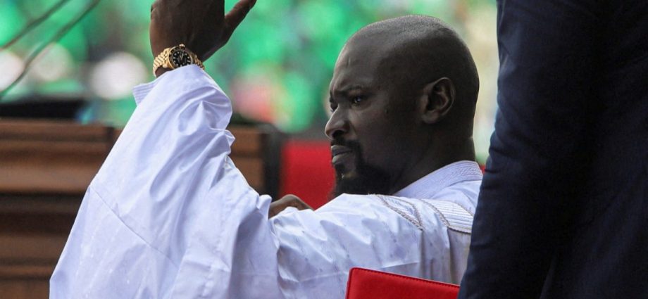 military-leader-doumbouya-sworn-in-as-guinea’s-president