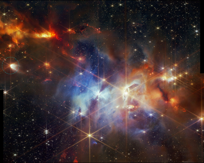 nasa-webb-finds-young-sun-like-star-forging,-spewing-common-crystals