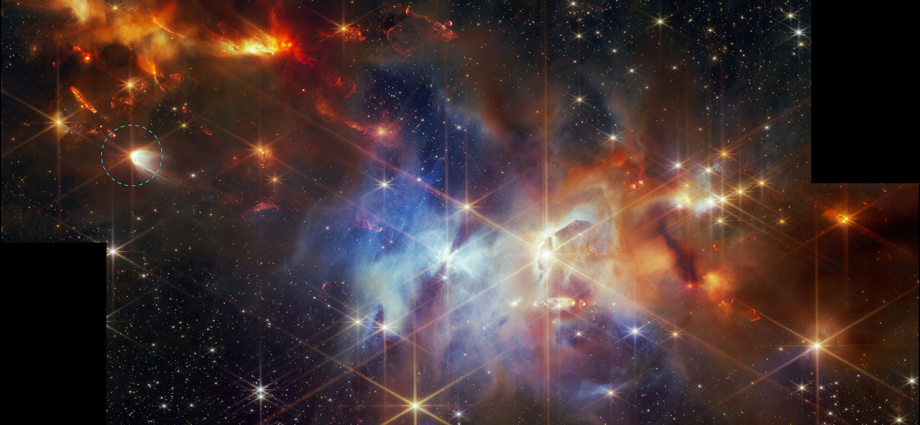 nasa-webb-finds-young-sun-like-star-forging,-spewing-common-crystals