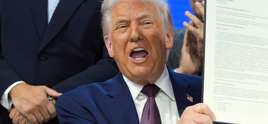 the-traitor’s-‘board-of-peace’-sees-hamas-disarmed-and-glitzy-gaza-towers