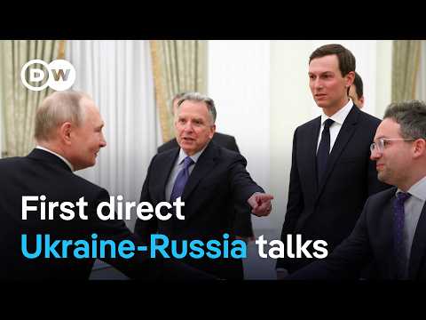 russia-and-ukraine-are-set-to-hold-the-first-ever-joint-talks-in-abu-dhabi-|-dw-news