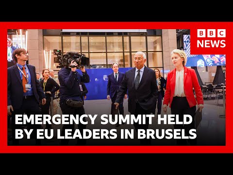 eu-leaders-held-emergency-summit-in-brussels-to-discuss-greenland-|-bbc-news