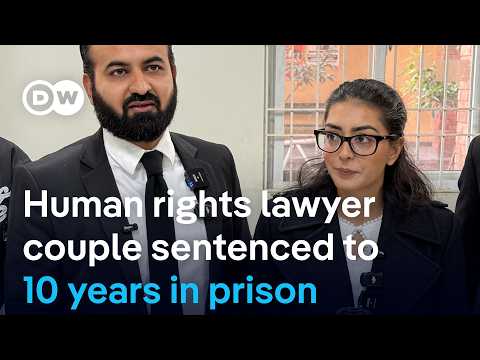 pakistan:-human-rights-lawyer-couple-sentenced-to-10-years-in-prison-over-online-posts-|-dw-news