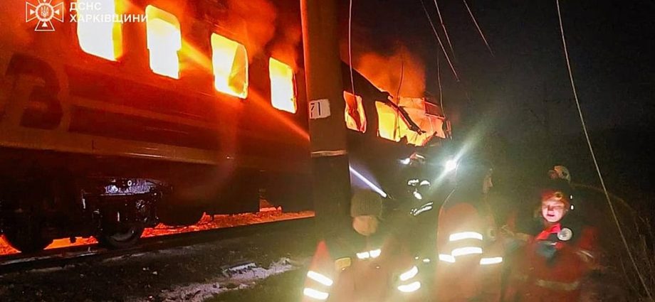 russia-strikes-passenger-train-in-ukraine,-killing-five