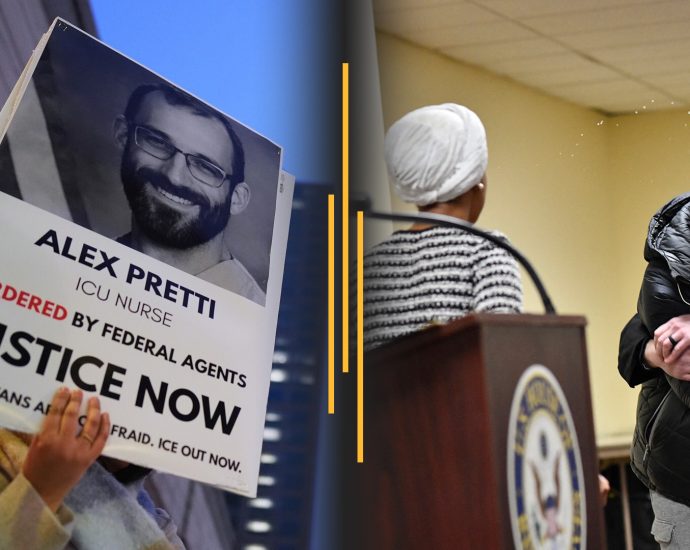 dhs-report-says-two-agents-shot-pretti;-rep.-ilhan-omar-attacked-at-event