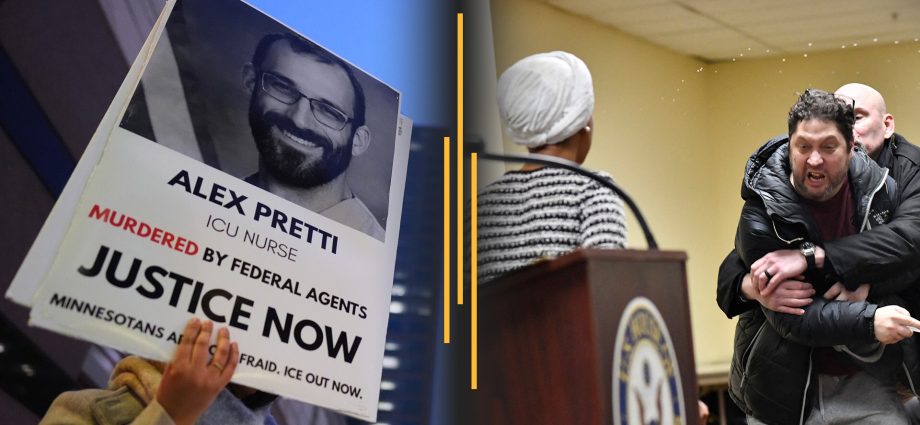 dhs-report-says-two-agents-shot-pretti;-rep.-ilhan-omar-attacked-at-event