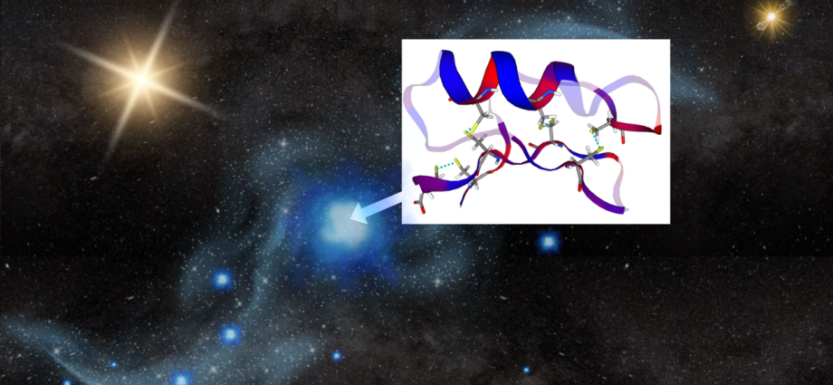 Proteins before planets: How space ice may have created the 1st building blocks of life