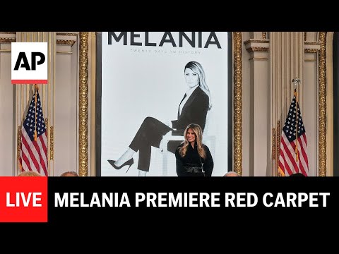 live:-‘melania’-documentary-premiere-red-carpet