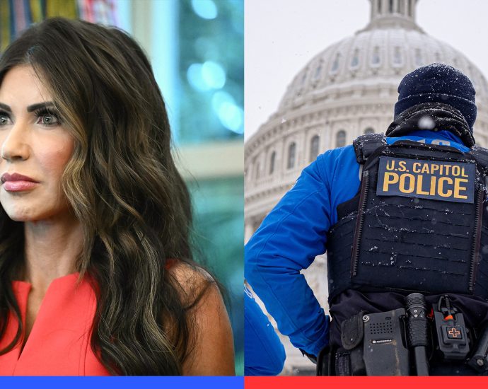 noem-to-testify-on-immigration-enforcement-efforts;-capitol-police-report-spike-in-lawmaker-threats