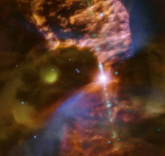 Glowing Nebula Turns Out to Be Stellar Cradle