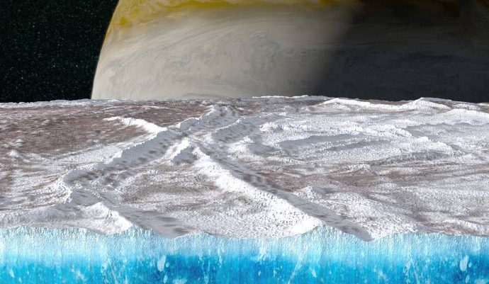 Europa’s Ice Shell is Much Thicker than Previously Thought