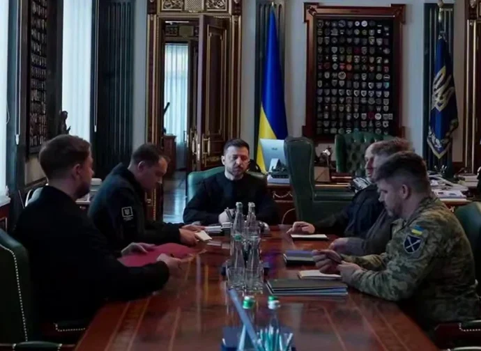 president-briefs-negotiating-team-on-us-russia-meetings,-calls-for-faster-progress-toward-ending-war