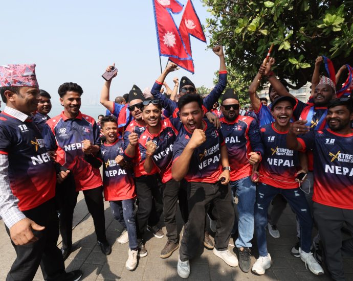 t20-world-cup:-nepal-fans-light-up-wankhede-despite-painful-england-loss