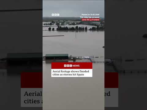 a-series-of-storms-has-caused-flooding-in-spain.-#spain-#bbcnews